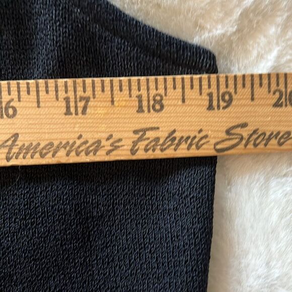St. John Collection 70% Wool Knit Sheath Dress Size 12 Black (read description) - Picture 11 of 16